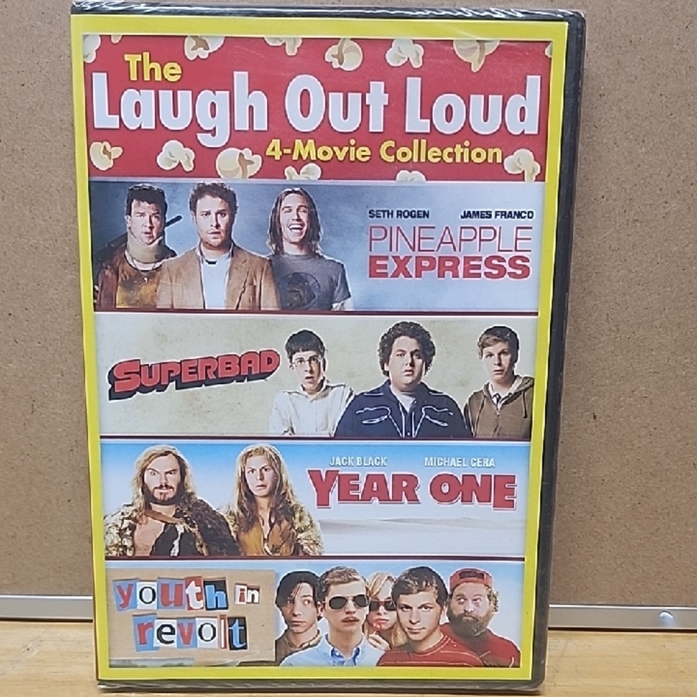 The Laugh Out Loud 4-Movie Collection DVD